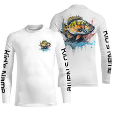 Load image into Gallery viewer, Personalized Crappie Tournament Fishing Shirts, Crappie Long Sleeve Fishing Jerseys IPHW4770