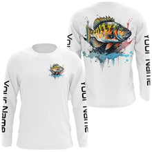 Load image into Gallery viewer, Personalized Crappie Tournament Fishing Shirts, Crappie Long Sleeve Fishing Jerseys IPHW4770