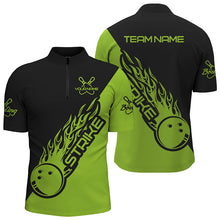 Load image into Gallery viewer, Custom Bowling Shirts For Men And Women, Bowling Team Shirts Bowling Strike | Green IPHW4291