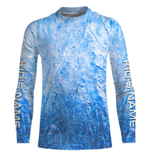 Load image into Gallery viewer, Ice camo Ice Fishing Shirts, Personalized Ice Fishing Clothing for men, women and kids IPHW3506