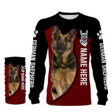 Load image into Gallery viewer, German Shepherd Dog Hunting Full printing Custom All over print shirts, personalized gifts - IPHW225