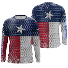 Load image into Gallery viewer, Texas Shirts Texas Flag Custom UV Long Sleeve Performance Shirts - Personalized Texas Clothing - IPHW1554