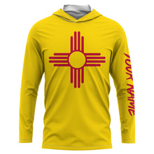 Load image into Gallery viewer, New Mexico Flag  Custom UV Protection Long Sleeve Performance Shirts Personalized Patriotic Gifts - IPHW734