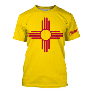 New Mexico Flag  Custom UV Protection Long Sleeve Performance Shirts Personalized Patriotic Gifts - IPHW734