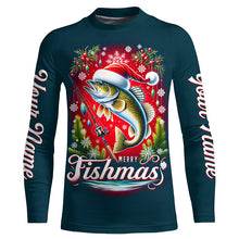 Load image into Gallery viewer, Personalized Walleye Christmas Fishing Shirts For Fisherman Fishing Gifts IPHW5558