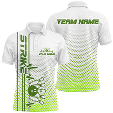 Load image into Gallery viewer, Strike Bowling Custom Bowling Shirts For Men And Women Bowling Team Jerseys Bowlers Outfits | Green IPHW5505