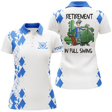 Load image into Gallery viewer, Funny Womens golf polos shirts custom retirement in full swing, Mother's day gifts for mom| Multicolor NQS5295