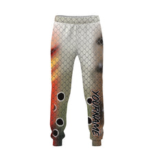 Load image into Gallery viewer, Beautiful Texas Slam Redfish, speckled trout, flounder skin customized name fishing leggings NQS894