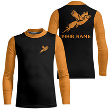 Load image into Gallery viewer, Black and orange Pheasant Hunting Custom 3D All Over Printed Shirts, Personalized Hunting gift NQS6564