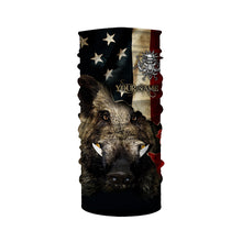 Load image into Gallery viewer, Boar hunting camo American flag patriotic Customize Name 3D All Over Printed Shirts NQS1436