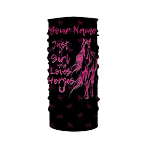 Just a girl who loves horses tattoo pink camo Customize Name 3D All Over Printed Shirts NQS2989