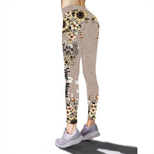 Load image into Gallery viewer, Horse dog paw horse flowers Customize horse Shirts, leggings, gift For Horse Lovers NQS2706