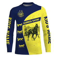 Load image into Gallery viewer, Harness racing custom name horse riding horse shirts, personalized horse gift for men, women, kid NQS4247