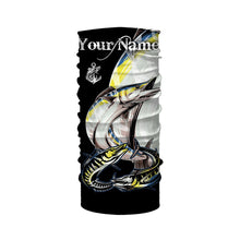 Load image into Gallery viewer, Wahoo saltwater fishing Customize Name UV protection quick dry UPF 30+ long sleeves fishing shirts,gifts for fishing lover NQS2452