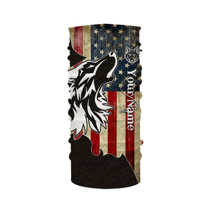 Coyote Hunting Camo American flag patriotic coyote tattoo Customize Name 3D All Over Printed Shirts NQS1406