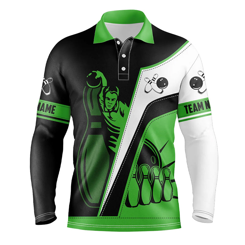 bowling shirt for men custom – team jersey lifestyle view