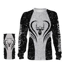 Load image into Gallery viewer, Deer tattoo shirt Custom Name 3D All Over Printed Shirt, leggings - hunting gift NQSD101