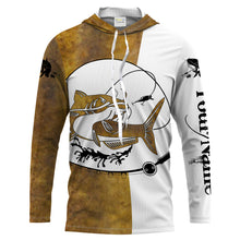 Load image into Gallery viewer, Flathead catfish Fishing scales Custom white Long sleeve performance Fishing Shirts, apparel for team catfish - NQS2080