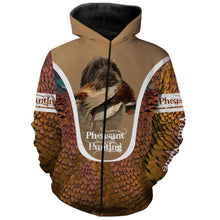 Load image into Gallery viewer, Wirehaired Pointing Griffon Pheasant hunting dog Custom All over print Shirts, Personalized gifts FSD3999