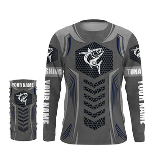 Tuna fishing offshore fishing deep sea Custom UV Protection performance Fishing Shirts NQS2878