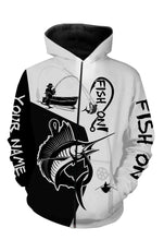 Load image into Gallery viewer, Sailfish Fish On Custome Name 3D All Over Printed Shirts For Adult And Kid Personalized Fishing gift NQS362