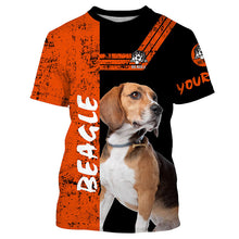 Load image into Gallery viewer, Beagle Hunting Dog Customize Name 3D All over printed Shirts, Gifts for Beagle Dog Lovers FSD3475