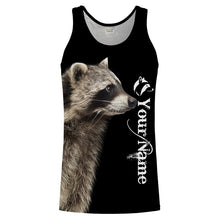 Load image into Gallery viewer, Personalized Racoon Coon 3D All over print T-shirt, Hoodie, Long sleeve for Men, Women and Kid Personalized gifts FSD2089