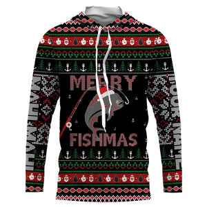 Ugly Fishing Christmas Mahi Mahi Fish Apparel, Merry Fishmas Custom Name Shirts, Christmas Gift for Fisherman FSD2511