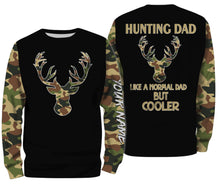 Load image into Gallery viewer, Father&#39;s Day Gift Ideas For Hunting Dad - &quot;Like A Normal Dad But Cooler&quot; 3D Printing Customize Name Shirts - FSD59