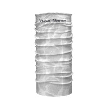 Load image into Gallery viewer, Personalized Fishing Performance Shirts, Water Surface White and Grey Fishing UV Protection Long Sleeve, Fishing Jerseys FSD2674