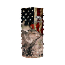 Load image into Gallery viewer, Javelina hunting US Flag custom Name 3D All over print Shirt Personalized Hunting gift FSD861