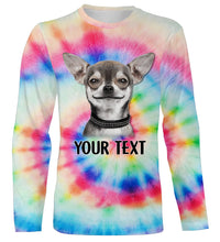 Load image into Gallery viewer, Custom Dog's Photo and Text 3D All Over Printed Shirt, Personalized Gift for Dog Owner FSD2530