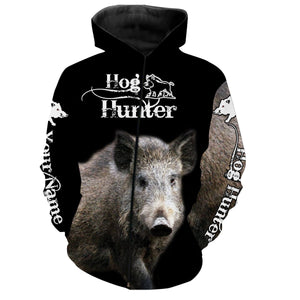 Feral Hog hunting Custom Name 3D All over print T-shirt, Long sleeve, Hoodie, Zip up hoodie -  FSD162