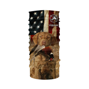 Upland bird dogs Chesapeake Bay Retriever American flag 3D All over printed Shirts FSD3870