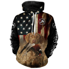 Load image into Gallery viewer, Upland bird dogs Chesapeake Bay Retriever American flag 3D All over printed Shirts FSD3870