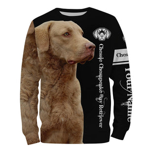 Chesapeake Bay Retriever 3D All Over Printed Shirts, Hoodie Custom Chessie Dog Gifts for Dog Lovers FSD3603