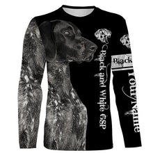 Load image into Gallery viewer, Black German Shorthaired Pointer 3D All Over Printed Shirts, Hoodie Custom Gifts for GSP Dog Lovers FSD3604