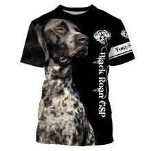 Load image into Gallery viewer, GSP Black roan German Shorthaired Pointer Custom Name 3D All Over Printed Shirts, Hoodie, T-shirt Pointer Dog Gifts for Dog Lovers FSD2702