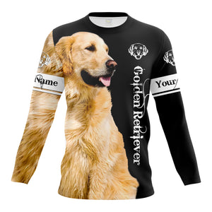 Golden Retriever 3D All Over Printed Shirts, Hoodie, T-shirt Retriever Dog Gifts for Golden Lovers FSD2068