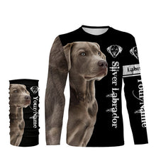 Load image into Gallery viewer, Silver Lab 3D All Over Printed Shirts, Hoodie, T-shirt Labrador Retriever Dog Gifts for Labs Lovers FSD3849