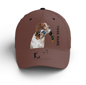 Waterfowl Duck Hunting custom name Hat for Men with many Duck dog breeds to choose FSD4006