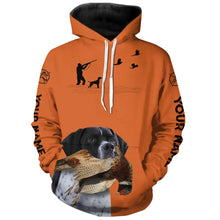 Load image into Gallery viewer, Best Pheasant Hunting Dogs Orange Hoodie, Personalized Shirts for Upland Hunters 3901FSD