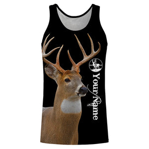 Deer Buck 3D All Over Printed Shirts, Hoodie - Personalized Deer hunting Gifts for Men, Women and Kid FSD3636