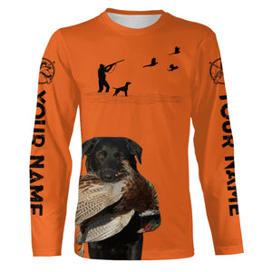 Black Labs Pheasant Hunting Clothes, best personalized Upland hunting clothes, hunting gifts FSD3903