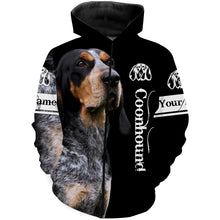 Load image into Gallery viewer, Coonhound 3D All Over Printed Shirts, Hoodie, T-shirt, Tank top Coonhound Dog Personalized Gifts for hound Lovers FSD2150