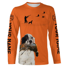 Load image into Gallery viewer, English Setter Pheasant Hunting clothes, best personalized Upland hunting clothes, hunting gifts FSD3906