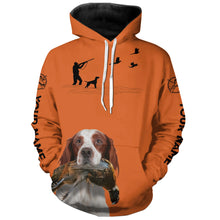 Load image into Gallery viewer, Best Pheasant Hunting Dogs Orange Hoodie, Personalized Shirts for Upland Hunters 3901FSD