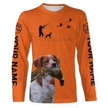 Load image into Gallery viewer, Brittany Pheasant Hunting clothes, best personalized Upland hunting clothes, hunting gifts FSD3907