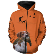 Load image into Gallery viewer, Brittany Pheasant Hunting clothes, best personalized Upland hunting clothes, hunting gifts FSD3907