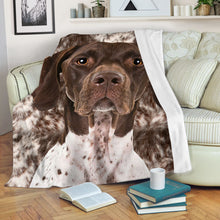 Load image into Gallery viewer, German shorthaired pointer hunting dog blanket - FSD1184 D06